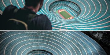 Asi Es Como Podria Verse Un Estadio Con Capacidad Para Un Millon De Personas