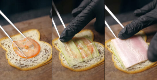 worlds thinnest sandwich