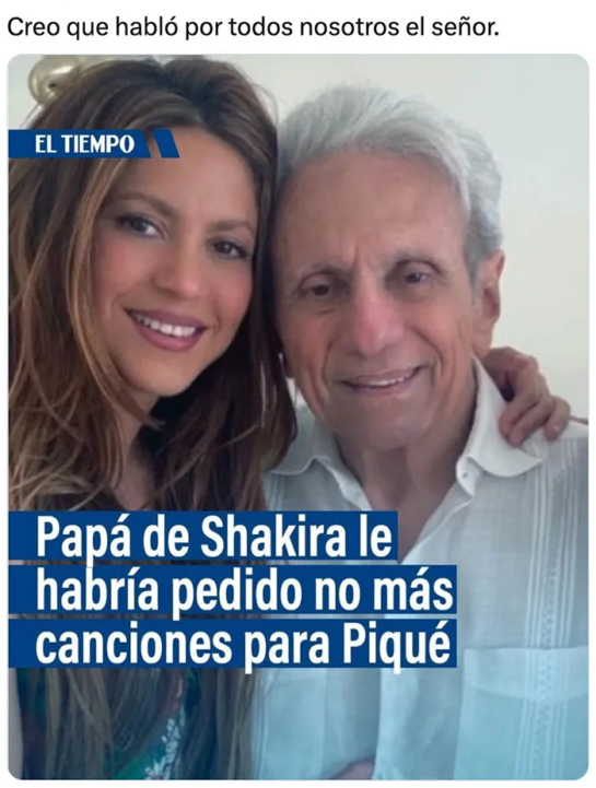 Gracias, señor Shakiro. 24 Gracias Senor Shakiro