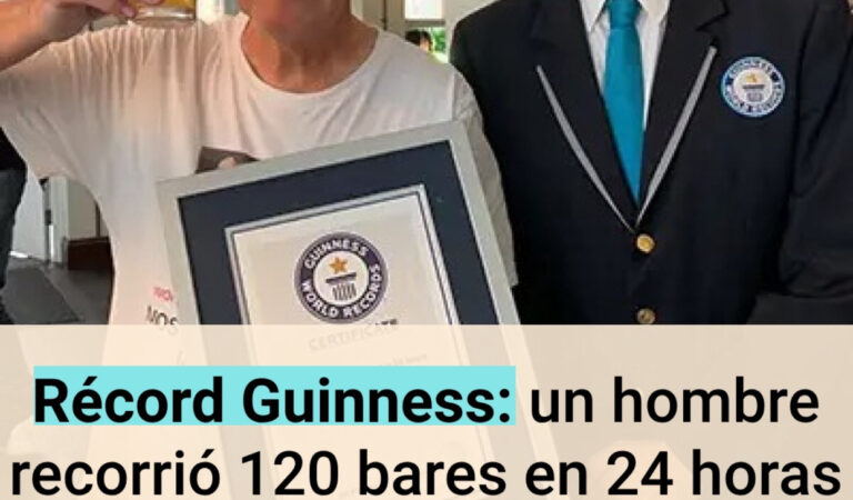 Un hombre inglés recorre 120 bares en 24 horas