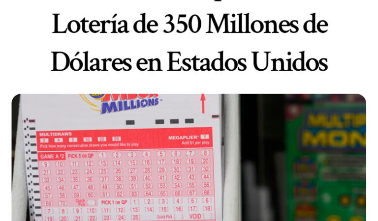 Un hombre es denunciado por su familia al no compartir un premio de lotería de 350 millones de dólares.