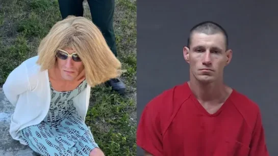 Un Hombre Se Disfraza Con Una Peluca Para Evitar Ser Detenido Y Fracasa