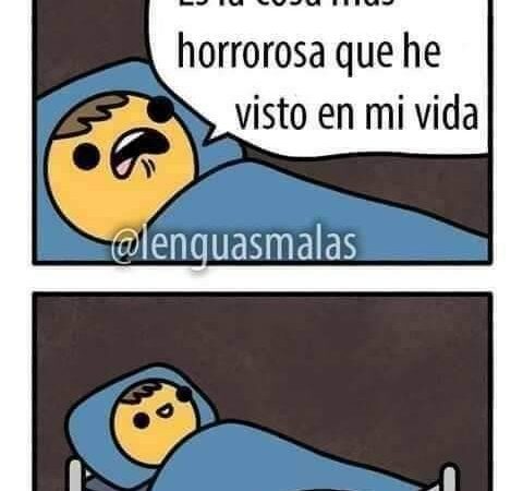 Hay un monstruo debajo de mi cama!!