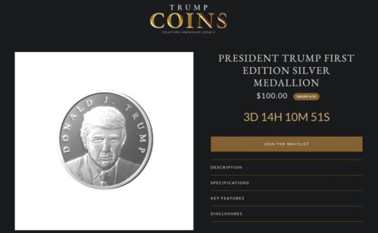 Trump lanza su propia moneda… ¿Cripto? No no… FÍSICA. 3 Trump Lanza Su Propia Moneda ¿cripto No No Fisica