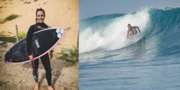 Fallece la surfista Giulia Manfrini atacada por un pez aguja