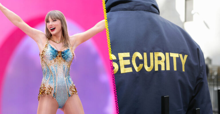 Arrestan a hombre por fingir ser guardia de seguridad para entrar a concierto de Taylor Swift