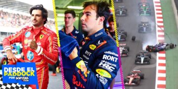 Victoria de Carlos Sainz en el Gran Premio de México