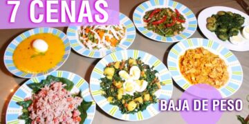 7 CENAS SALUDABLES PARA TODA LA SEMANA l BAJA DE PESO l Kariniwiii