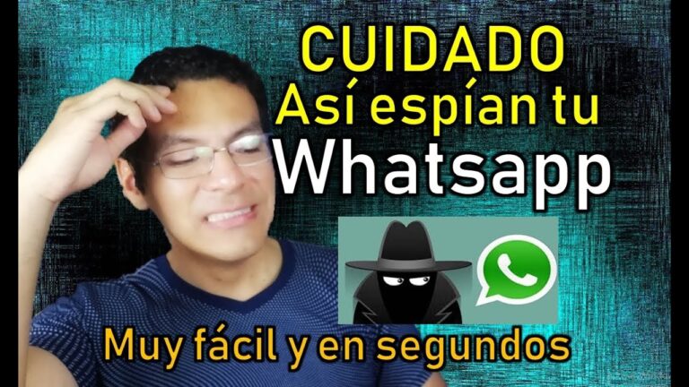 Asi espian tu Whatsapp fácil Como saber si espian mi whatsapp sin aplicaciones 2019