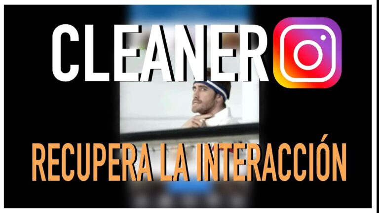 CLEANER APP para RECUPERAR INTERACCIÓN en INSTAGRAM⎮Carlos Rendón