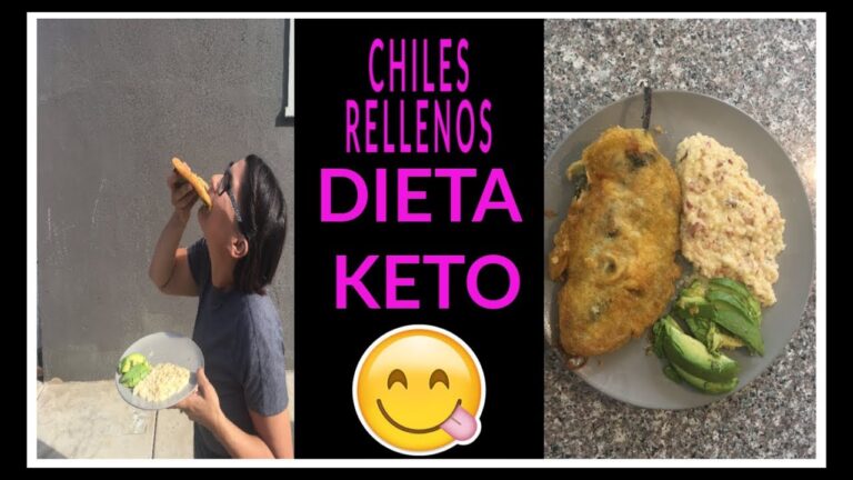 COMIDA PARA ADELGAZAR | CHILES RELLENOS | DIETA KETO |DIETA CETOGENICA