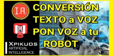 🔴CÓMO HACER un ROBOT QUE HABLE  con INTELIGENCIA ARTIFICIAL CASERO(2021): CONVERSION TEXTO VOZ TTS