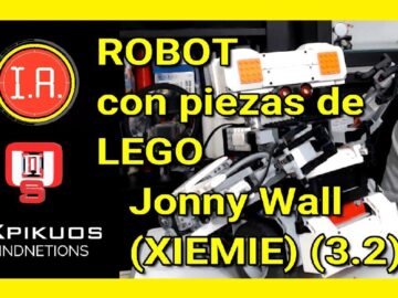 🔴CÓMO HACER un ROBOT con INTELIGENCIA ARTIFICIAL CASERO 32 ROBOT con LEGO bricks