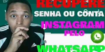 COMO RECUPERAR A SENHA/CONTA DO INSTAGRAM PELO WHATSAPP MÉTODO NOVO