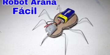 Cómo Hacer un Mini Robot Araña Casero