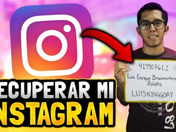 Cómo RECUPERAR mi CUENTA de INSTAGRAM METODO EFECTIVO | Recuperar Cuenta de INSTAGRAM | KING GORY