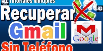 Como Recuperar Contraseña De Gmail o Google | Recuperar Correo  Gmail Sin Teléfono Ni Correo