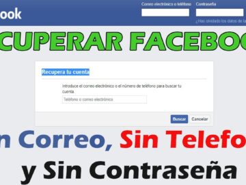 Como Recuperar el Acceso a tu Facebook Sin Correo Sin Teléfono y Sin Contraseña | CORREO NUEVO |