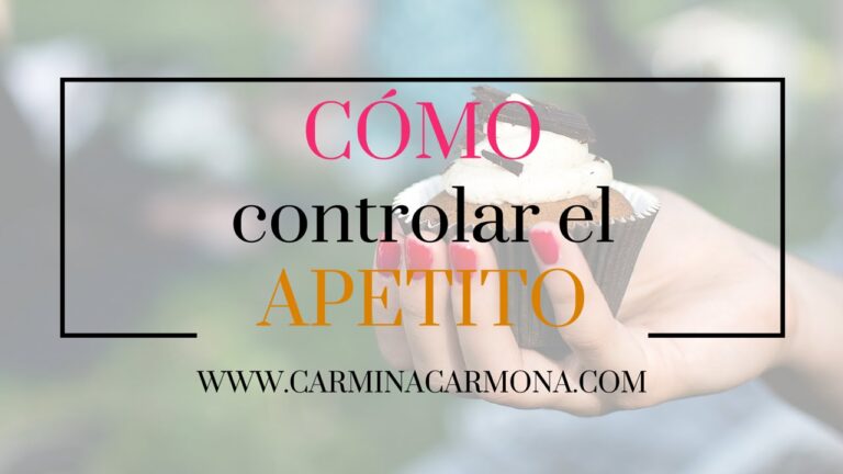 Cómo controlar el apetito Cómo controlar el hambre