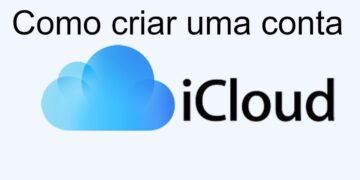 Como criar uma conta no iCloud