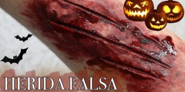 Como hacer carne artificial  para heridas Halloween 2017 l cukismakeup