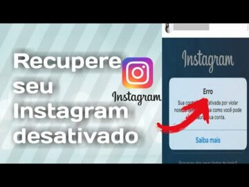 Como recuperar Instagram desativado atualizado 2019