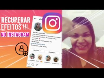 Como recuperar os efeitosfiltros e o Superzoom do Instagram