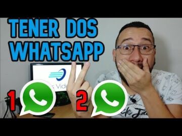 Como tener dos WhatsApp en un solo teléfono 🚀 Duplica tu eficiencia