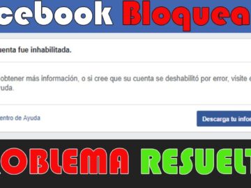 Cuenta Facebook Inhabilitada Facebook Bloqueado Temporalmente | PROBLEMA RESUELTO |