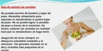 Dieta Efectiva Para Bajar De Peso [ 2 Tips Infalibles ]