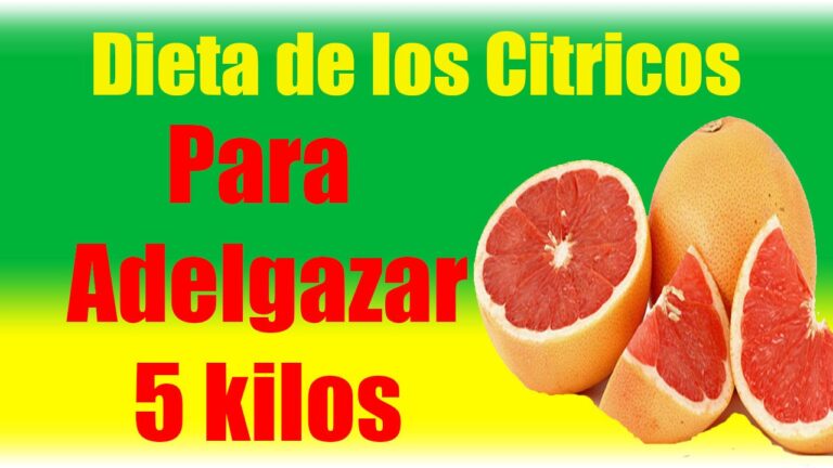 Dieta de los Citricos Para Adelgazar La Original Dieta para Perder Peso Rápido