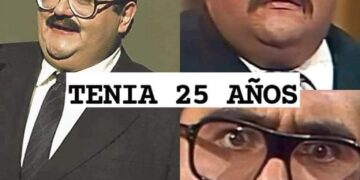 Edgar Vivar tenía 25 años cuando interpretó al Señor Barriga en el Chavo del 8.