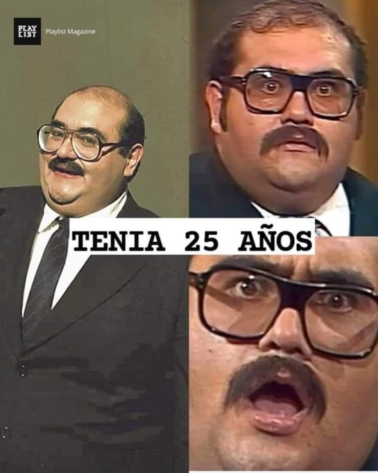 Edgar Vivar tenía 25 años cuando interpretó al Señor Barriga en el Chavo del 8.