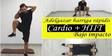 Ejercicios para adelgazar la barriga en casa rápido