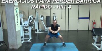 Exercícios para Perder Barriga Rápido - Hiit 4