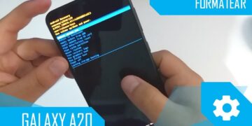 Formatear Samsung Galaxy A20