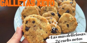 GALLETAS KETO🍪| CHOCOLATE Y MACADAMIA | DIETA KETO | DIETA CETOGENICA| LOW CARB