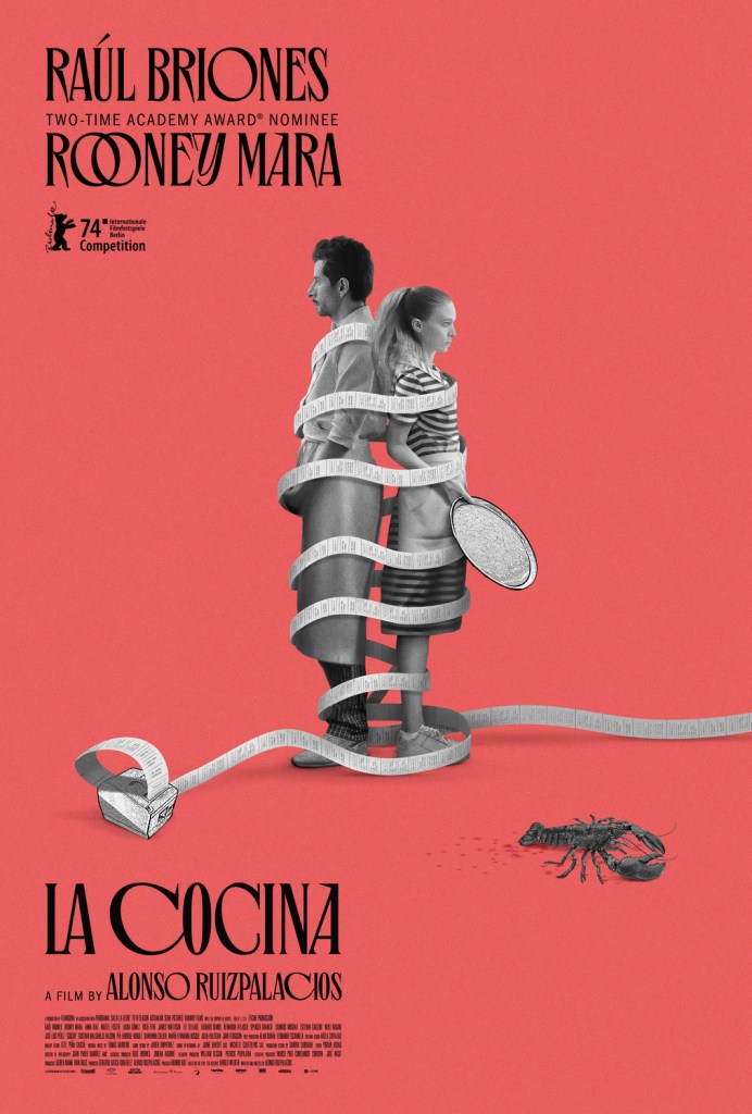 Póster oficial de'La cocina' de Alonso Ruizpalacios