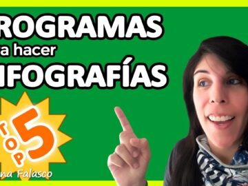 Mejores PROGRAMAS para hacer INFOGRAFÍAS