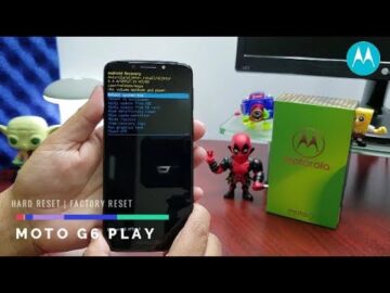 🔓 Moto G6 Play Quitar ContraseñaPinPatron o Huella dactilar | Hard Reset 📲