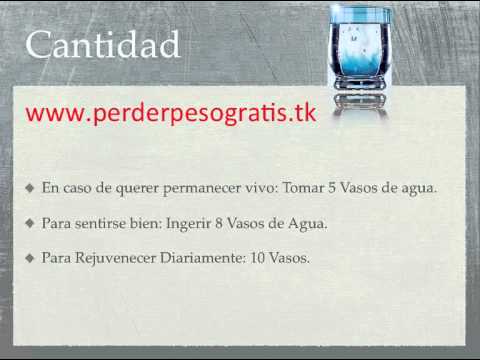 Perder Peso│Perder Peso con el agua│Perder Peso Rapido│Bajar de Peso│Ejercicio│Dietas