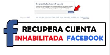 RECUPERAR cuenta INHABILITADA Facebook / Bloqueada Temporalmente | PROBLEMA RESUELTO🔥