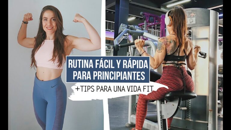 RUTINA FULLBODY PRINCIPIANTE + 7 FIT TIPS