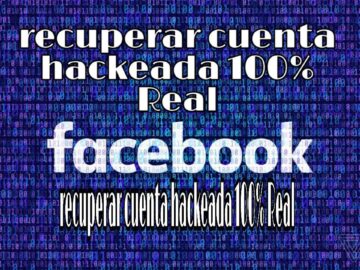 Recuperar cuanta de Facebook hackeada A través de Messenger