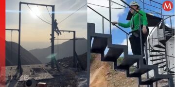 Turista regia cae en el “Columpio Extremo” de Real de Catorce- Grupo Milenio