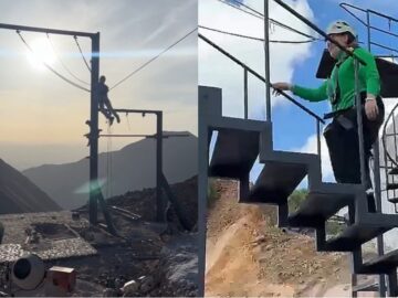 Turista regia cae en el Columpio Extremo de Real de Catorce Grupo Milenio