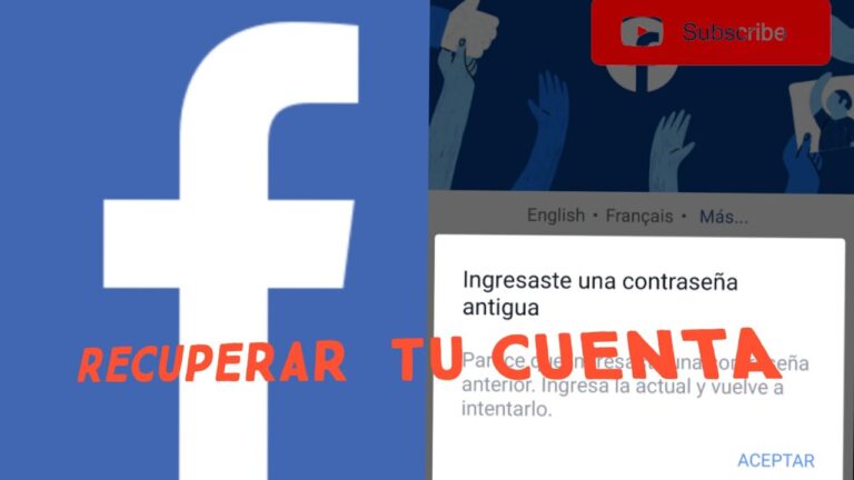 facebook olvide mi contraseña y correo