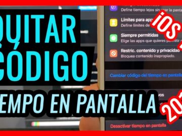 iOS 13 OLVIDÉ MI CÓDIGO DE TIEMPO EN PANTALLA