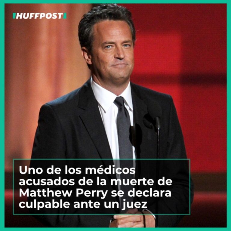 Uno De Los Medicos Acusados De La Muerte De Matthew Perry Se Declara Culpable