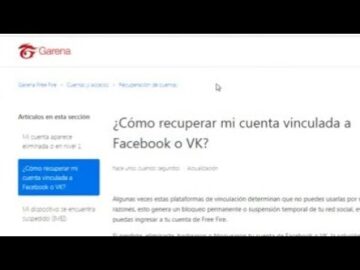 Otra forma de recuperar cuentas ff con soporte freefireque tan efectivo es